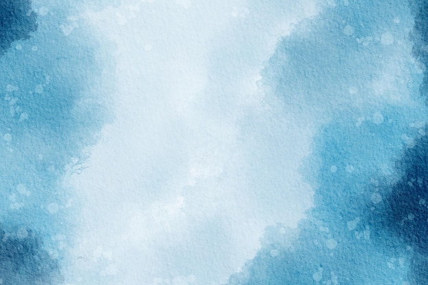 Abstraktes blaues Aquarell für Hintergrund