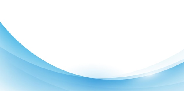 Abstraktes blaues Wellen-Hintergrund minimalistisches Wellen-Designkonzept