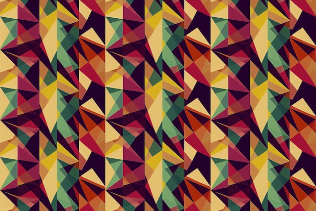 Abstraktes buntes geometrisches Musterdesign