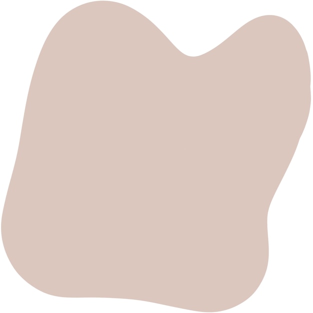 Abstraktes, farbenfrohes Boho-Blob-Form-Element-Design für Web-Banner
