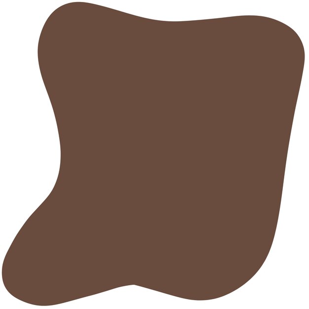 Abstraktes, farbenfrohes Boho-Blob-Form-Element-Design für Web-Banner