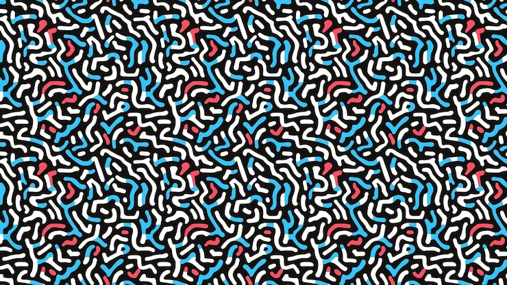Foto abstraktes geometrisches muster