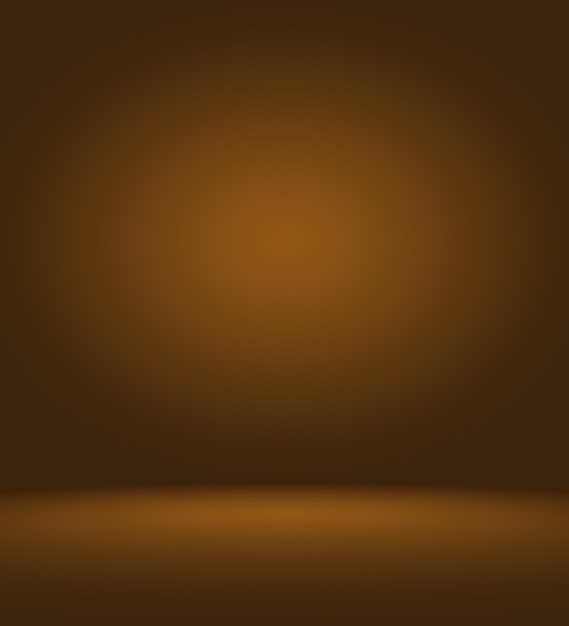 Abstraktes glattes braunes Wandhintergrund-Layoutdesign, Studio, Raum, Webvorlage, Geschäftsbericht mit glatter Kreisverlaufsfarbe.