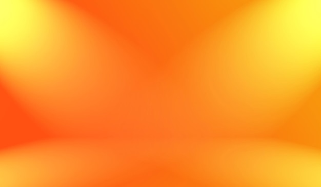 Abstraktes glattes orangefarbenes Hintergrund-Layout-Design, Studio, Raum, Web-Vorlage, Geschäftsbericht mit glatter Kreisgradientenfarbe.