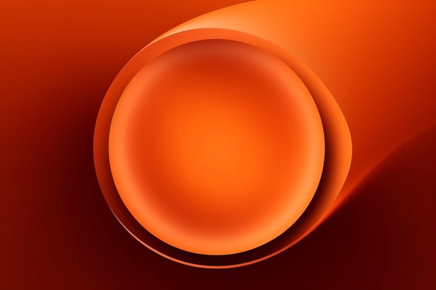 Abstraktes, glattes orangefarbenes Hintergrundlayout, Designstudio, Webvorlage, Geschäftsbericht mit glattem Kreisverlauf c