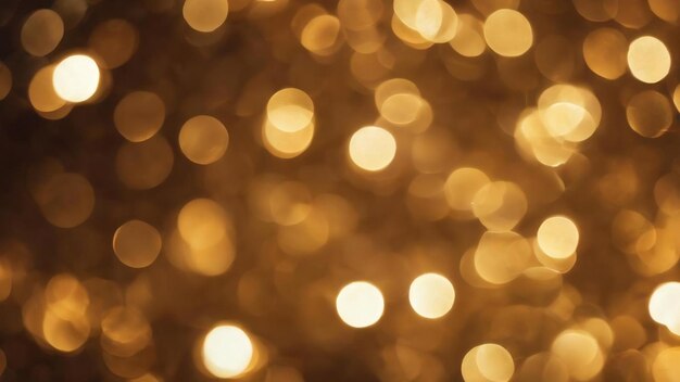 Abstraktes goldenes Bokeh