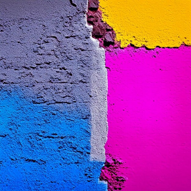 Foto abstraktes grunge-dekorationsrelief jede farbe stuck wandtextur breitwinkel rauer farbiger hintergrund