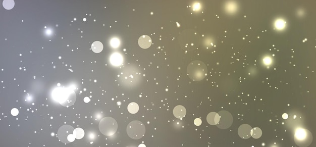 Abstraktes helles Feiertagsdekorationskonzept Schönes Bokeh abstraktes glänzendes Licht und Glitzer für weihnachtlichen Hintergrund