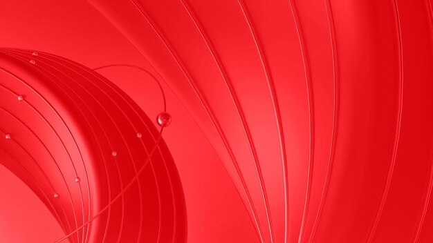 Abstraktes Hintergrunddesign HD Alphabet rote Farbe