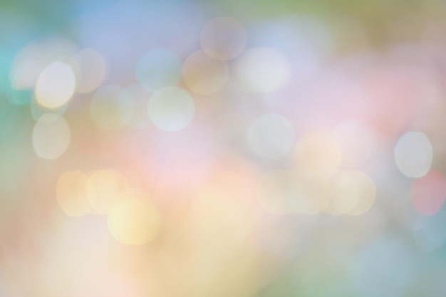 Abstraktes kreisförmiges Bokeh-Natur-Hintergrundlicht