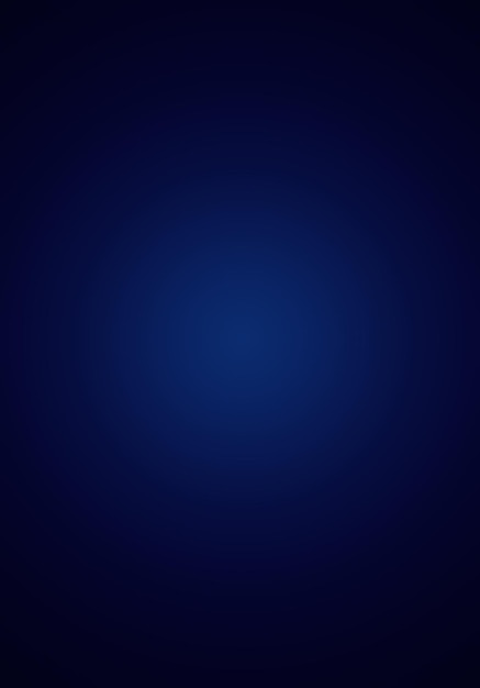 Abstraktes luxuriös gradientes blaues Hintergrund glatt dunkelblau mit schwarzer Vignette Studio-Banner