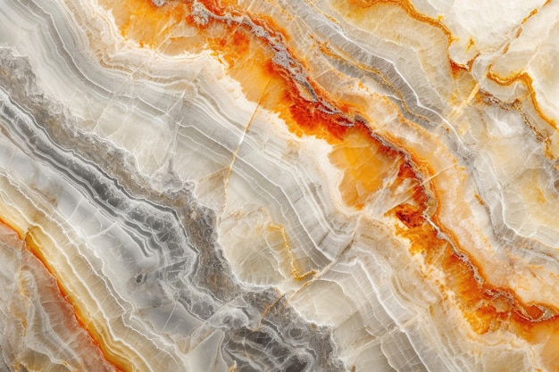 Abstraktes Marmormuster auf der Oberfläche in Nahaufnahme am Hintergrund des Marmorsteinbodens