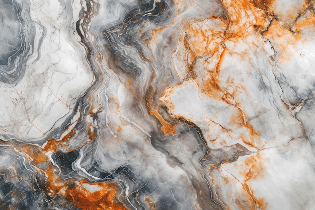 Abstraktes Marmormuster auf der Oberfläche in Nahaufnahme am Hintergrund des Marmorsteinbodens