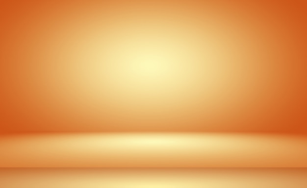 Abstraktes orangefarbenes Hintergrund-Layout-Design, Studio, Zimmer, Web-Vorlage, Geschäftsbericht mit glatter Kreisgradientenfarbe.