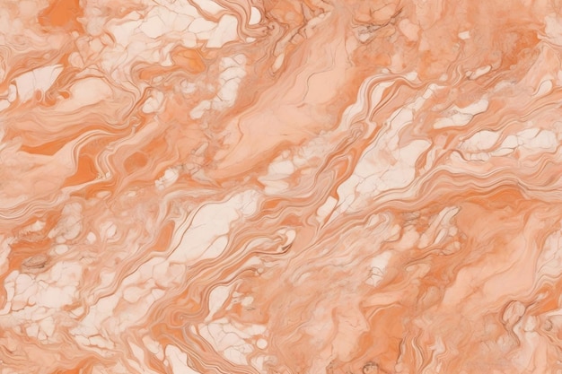Foto abstraktes pfirsich-fuzz marmoriertes stein-marmor-granit-textur-hintergrund-panorama-banner marmoriertes meer