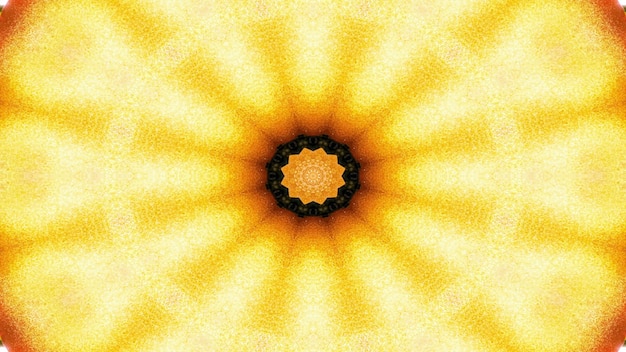 Foto abstraktes pflanzliches lebensmittelkonzept symmetrisches muster dekorative dekorative kaleidoskopbewegung geometrische kreis- und sternformen