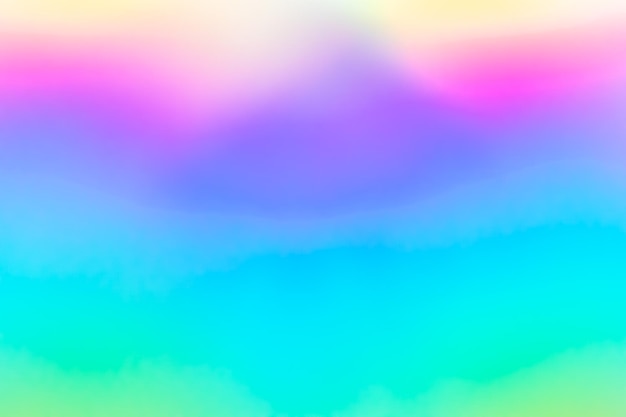 Foto abstraktes verschwommenes holographisches regenbogenfolie-iridescenz-hintergrund