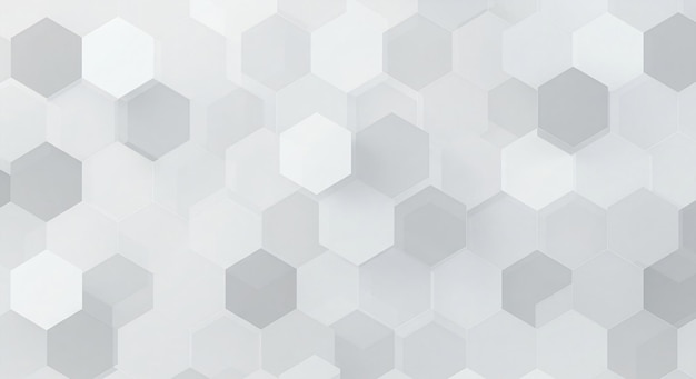 Abstraktes weißes hexagonales Muster Hintergrund