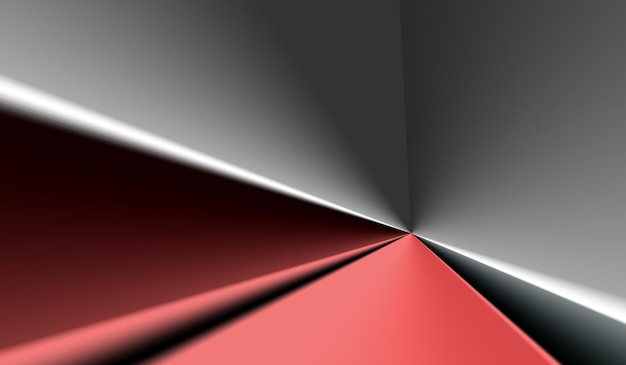 Abstrato 3D vermelho