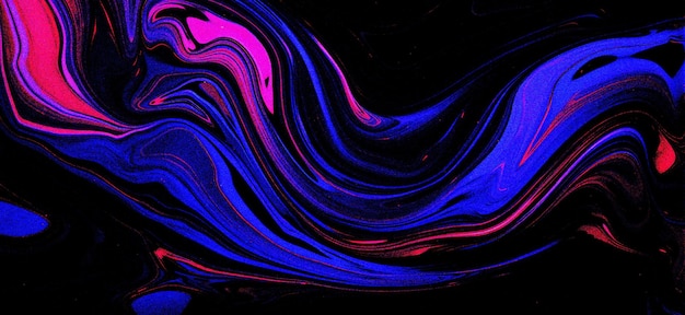 abstrato azul vermelho preto fundo líquido com textura de grãos e ruído para banner de cabeçalho