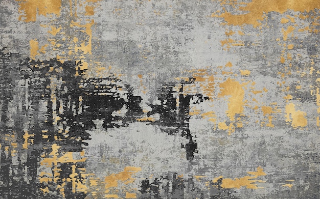 Abstrato base de arte de textura dourada vintage, padrão de tapete.