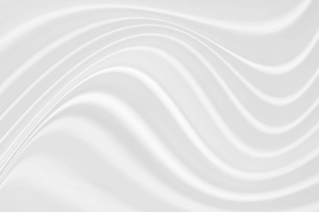 Abstrato branco com linhas curvas