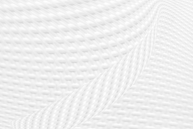 Abstrato branco com linhas curvas