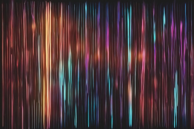 Abstrato com linhas brilhantes