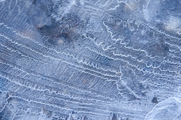 Abstrato da textura do gelo