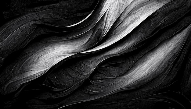 Abstrato de cor preta na linha de desequilíbrio