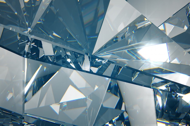 Abstrato de diamantes