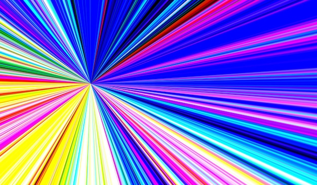 Abstrato de espectros especulares coloridos