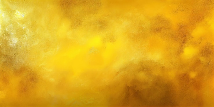 Foto abstrato de explosão de pó amarelo