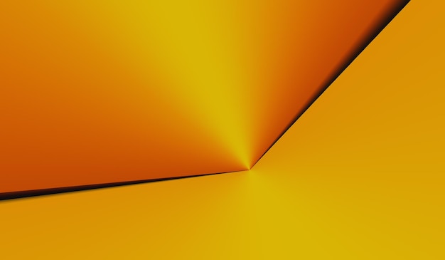 Abstrato de geometria de origami de papel laranja fresco