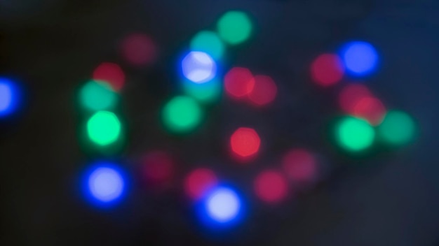 Abstrato de natal com bokeh