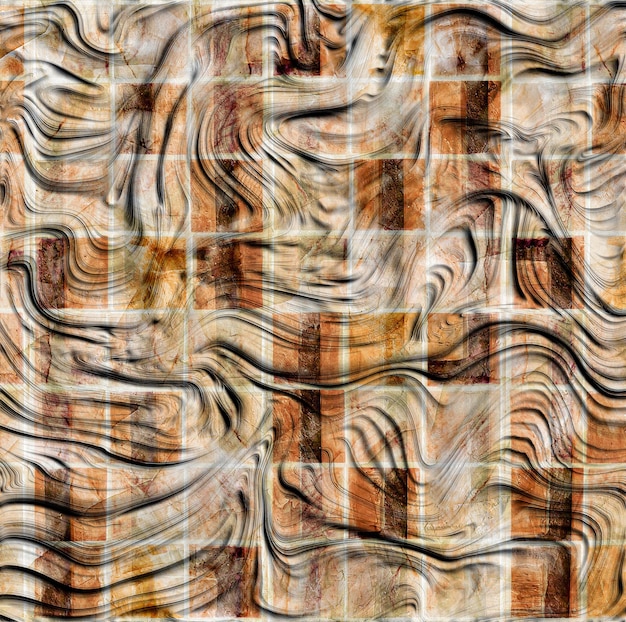 Foto abstrato de padrão de mosaico vintage para design