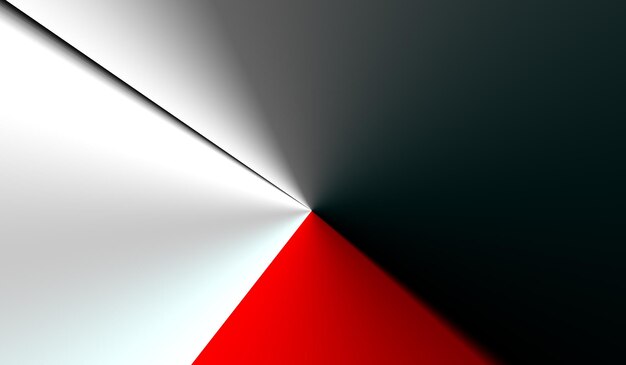 Abstrato de papel preto branco e vermelho