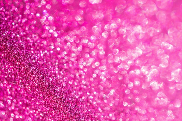 Foto abstrato de textura de glitter rosa