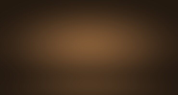Foto abstrato design de layout de fundo de parede marrom suave, estúdio, sala, modelo da web, relatório de negócios com cor gradiente de círculo suave.