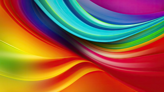 Abstrato do fundo da onda do arco-íris