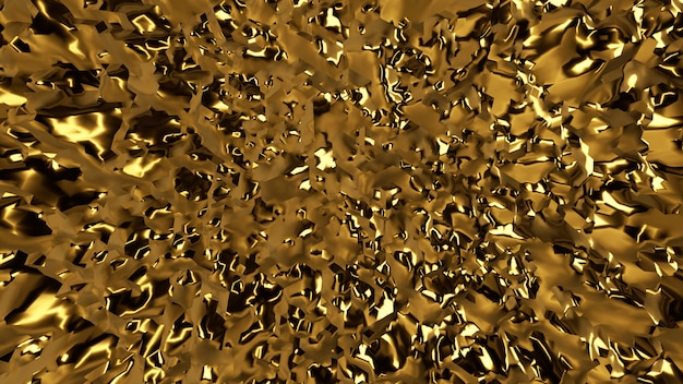 Abstrato dourado