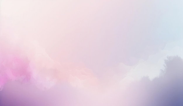 Abstrato fino fundo nebuloso claro com cor pastel rosa