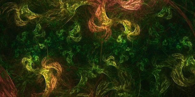 Abstrato fractal de muitos pequenos tecidos ilustração