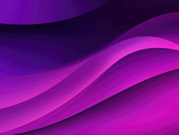 Abstrato fundo de ondas roxas generative AI