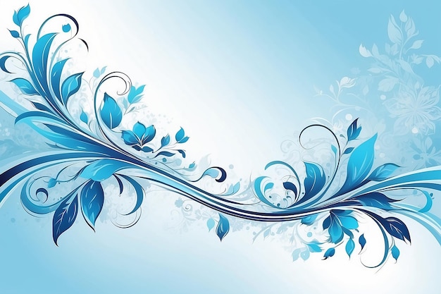 Abstrato lindo azul elegante ilustração de fundo lindo