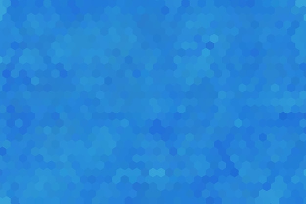 Abstrato moderno do hexágono azul