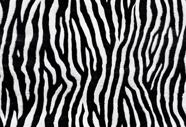 Foto abstrato padrão de pele de zebra sem costura fundo