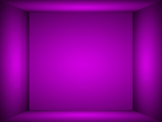 Abstrato roxo com gradiente suave usado para modelos de web design, sala de estúdio de produto