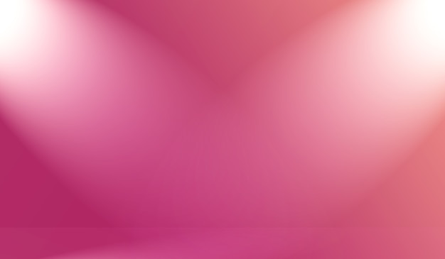 Abstrato vazio suave rosa claro estúdio quarto fundo, usar como montagem para exposição de produto, banner, modelo.