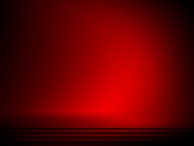 Abstrato vermelho com gradiente suave usado para sala de estúdio de produtos de modelos de web design